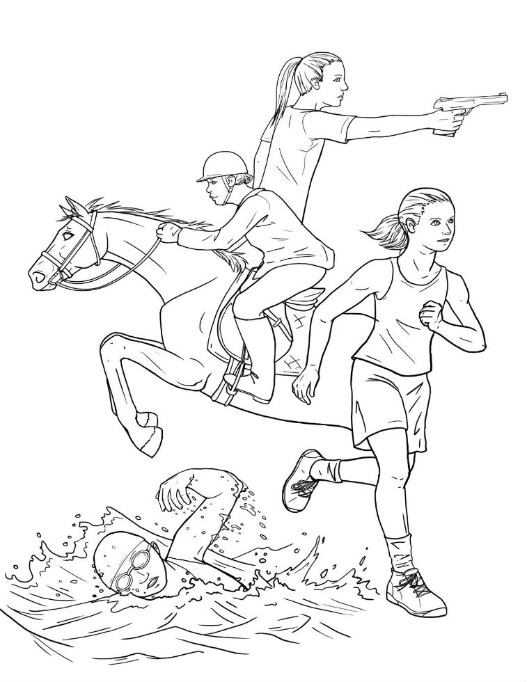 UK Tetrathlon Participants