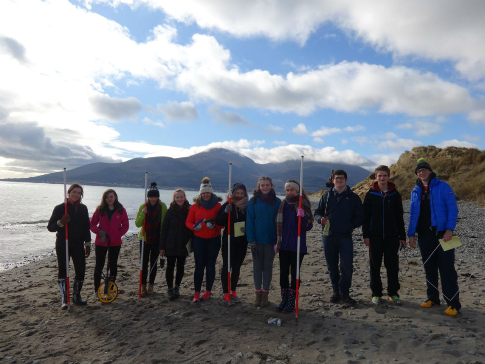 Year 13 Fieldwork at Murlough National Nature Reserve