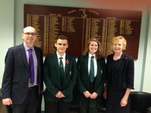 Lady Sylvia Hermon MP Visits Current Affairs Society